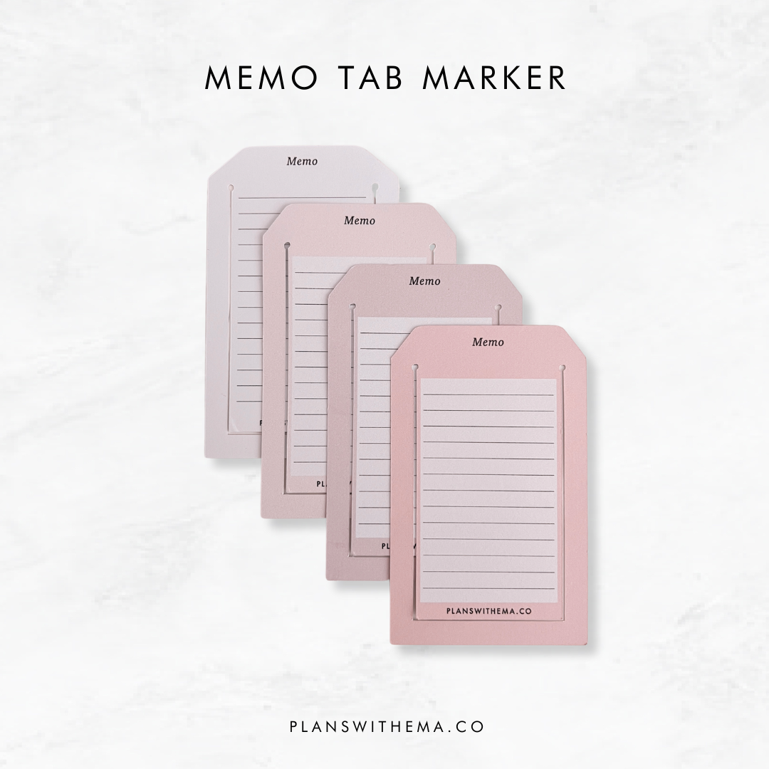 Memo Tabs Page Marker