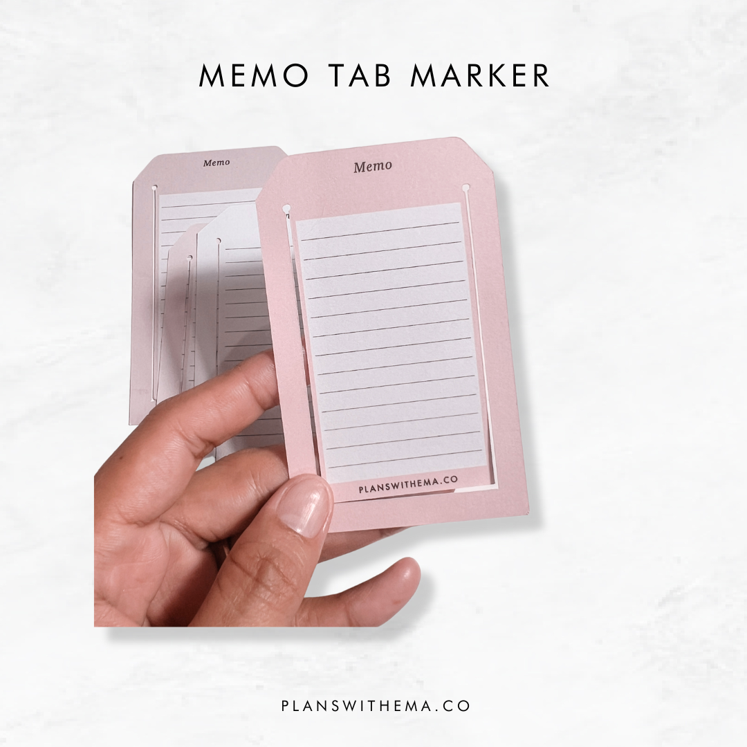 Memo Tabs Page Marker