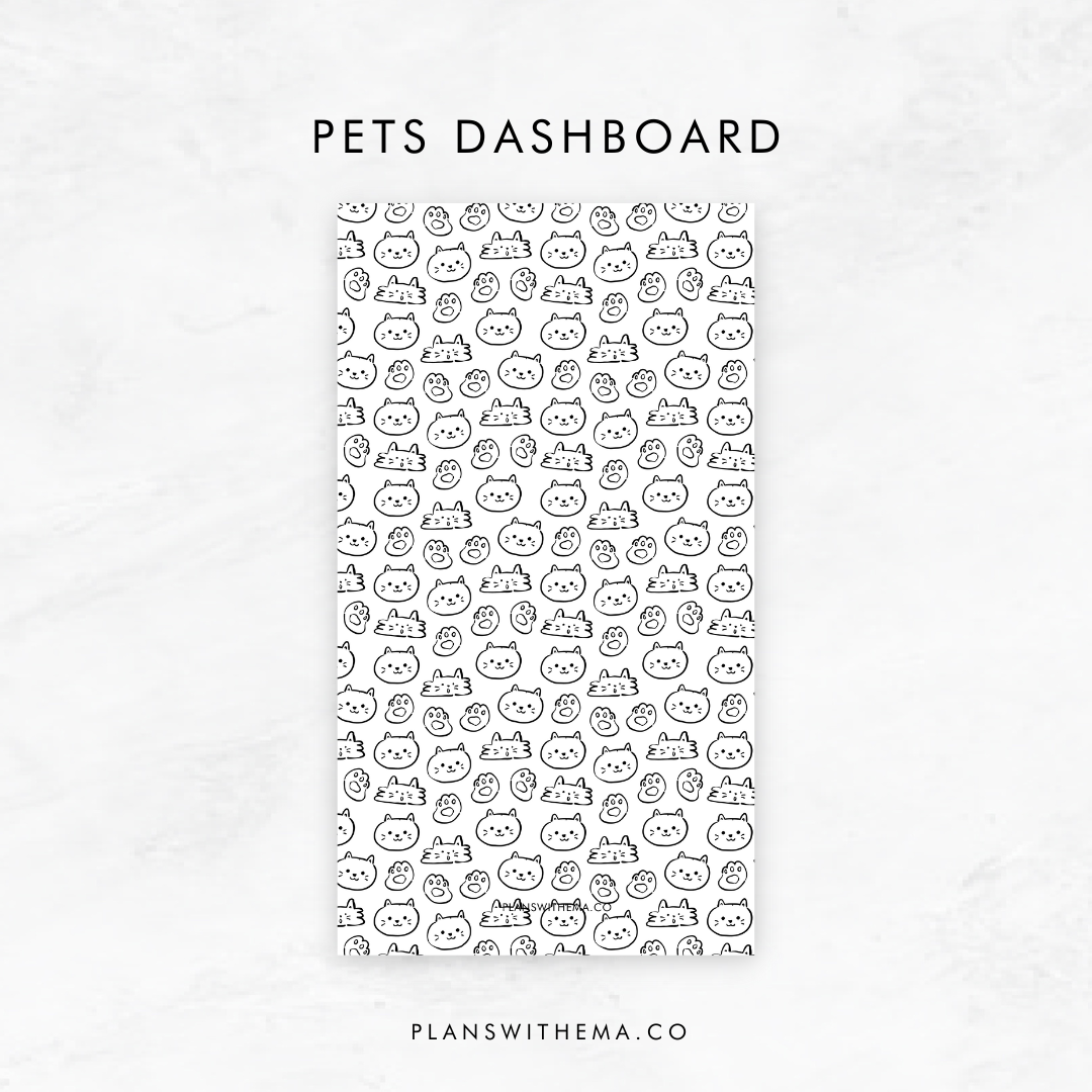 Pets Planner Dashboard