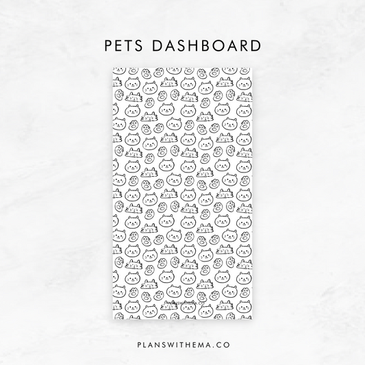 Pets Planner Dashboard