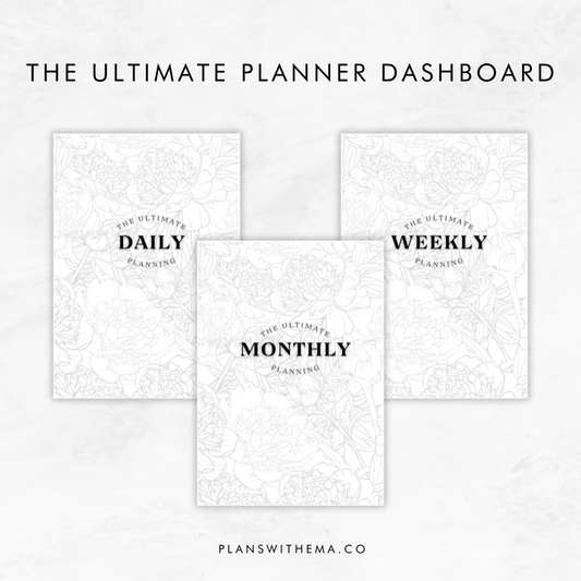 The Ultimate Planner Dashboard