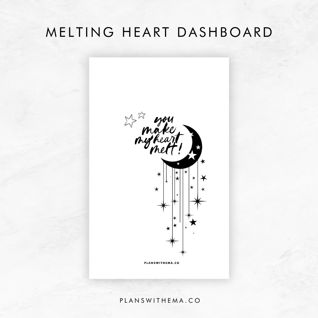 Melting Heart Planner Dashboards