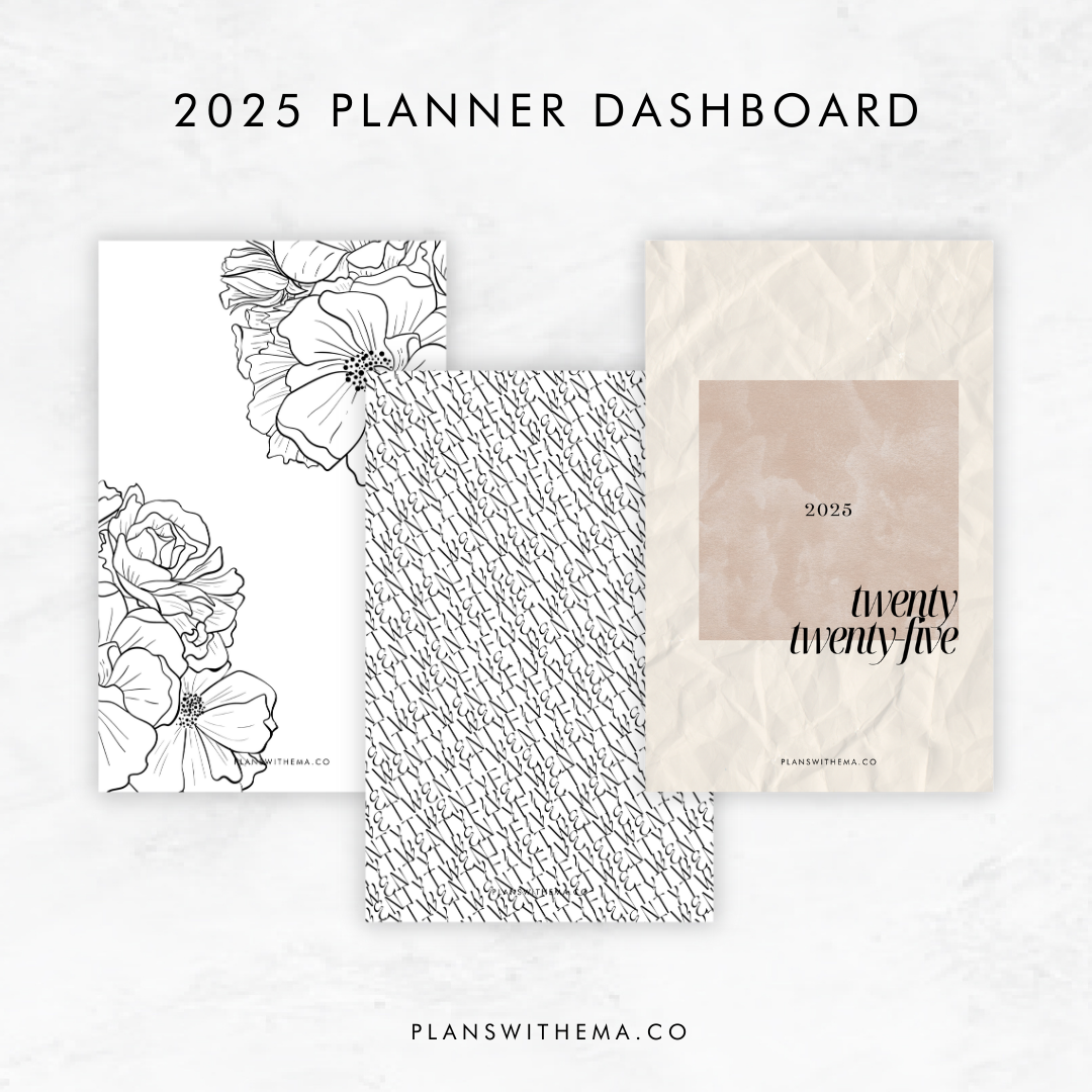 2025 Planner Dashboards