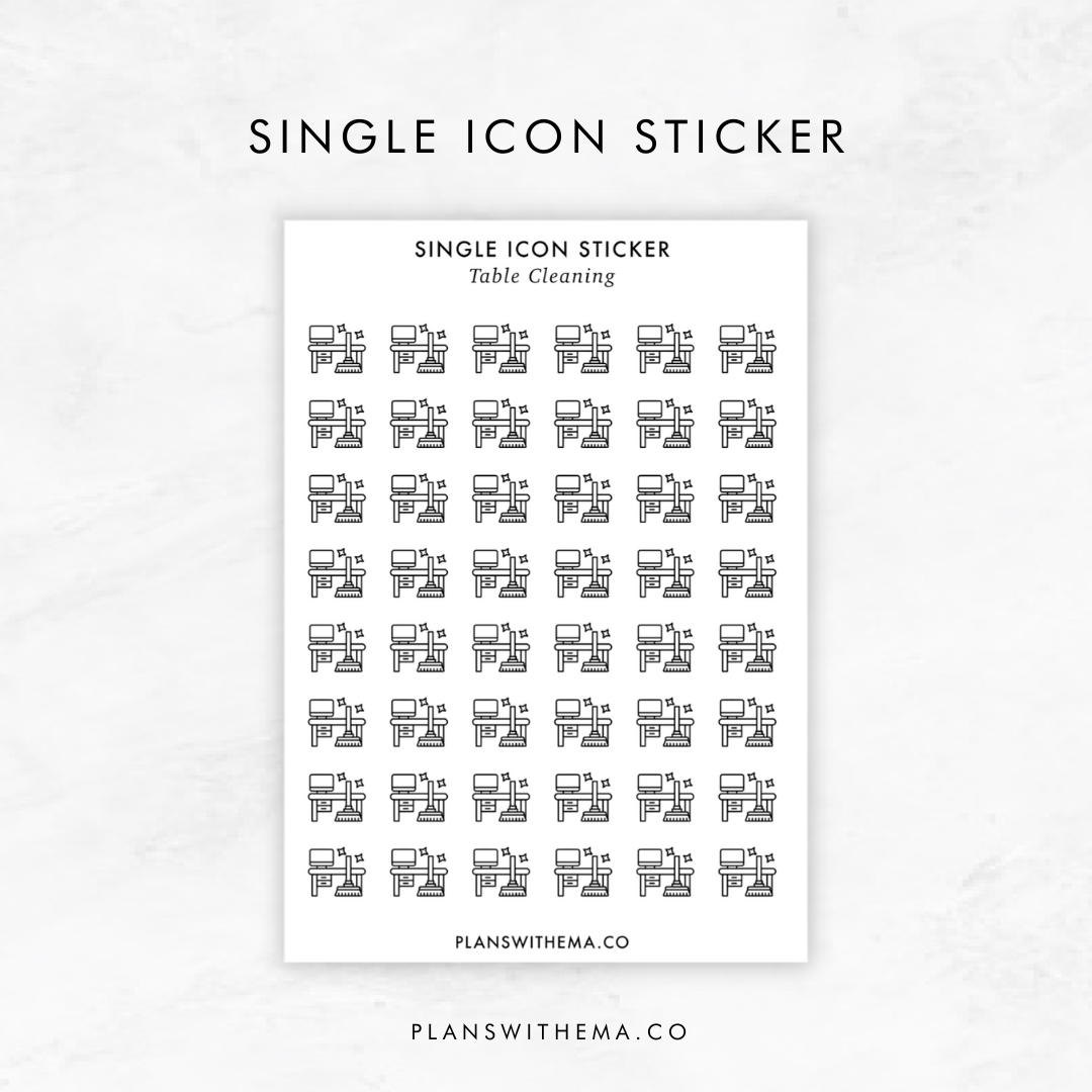 Single Icon Sticker