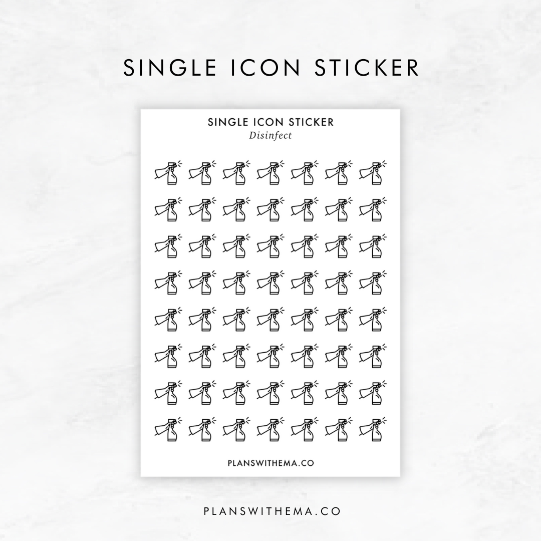 Single Icon Sticker