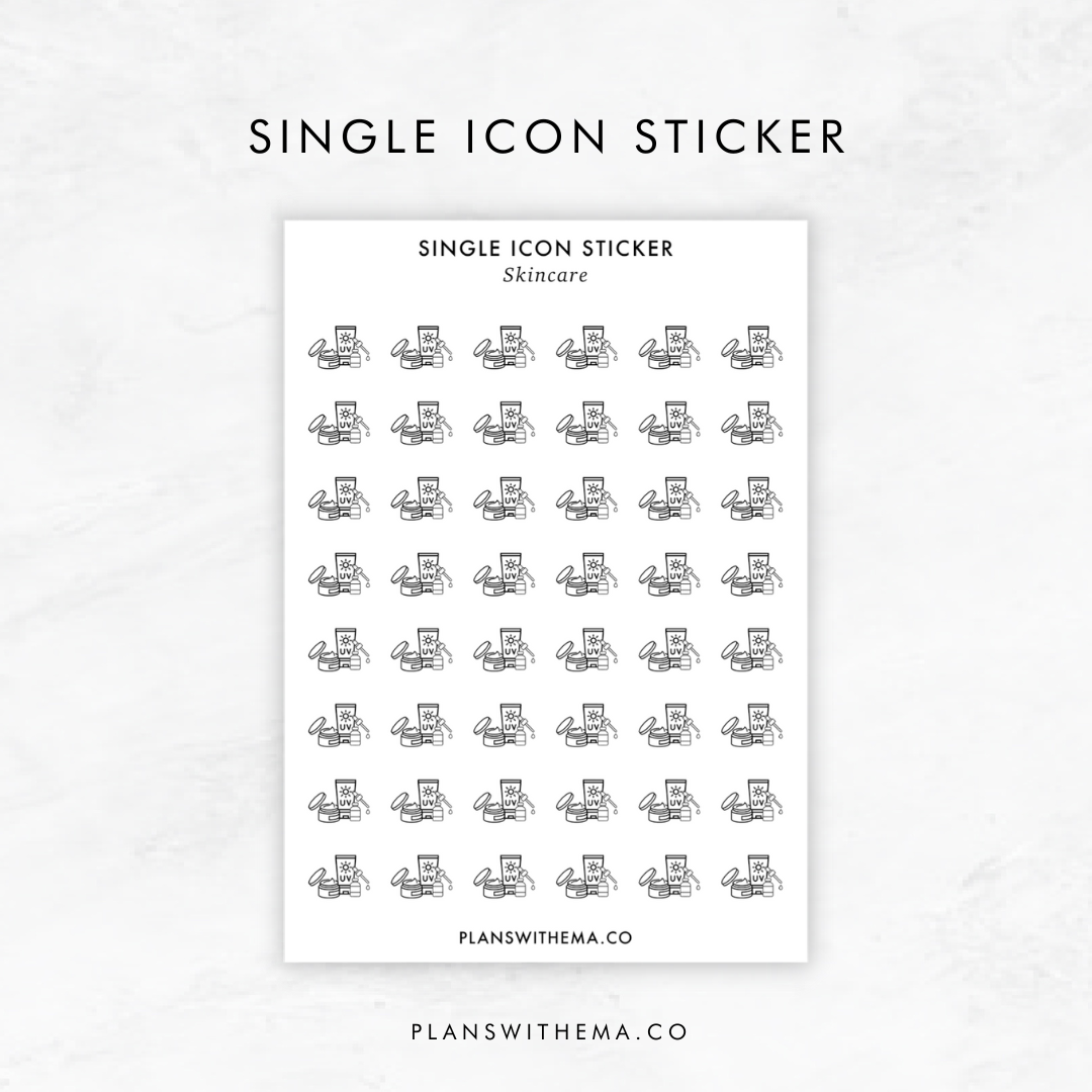 Single Icon Sticker