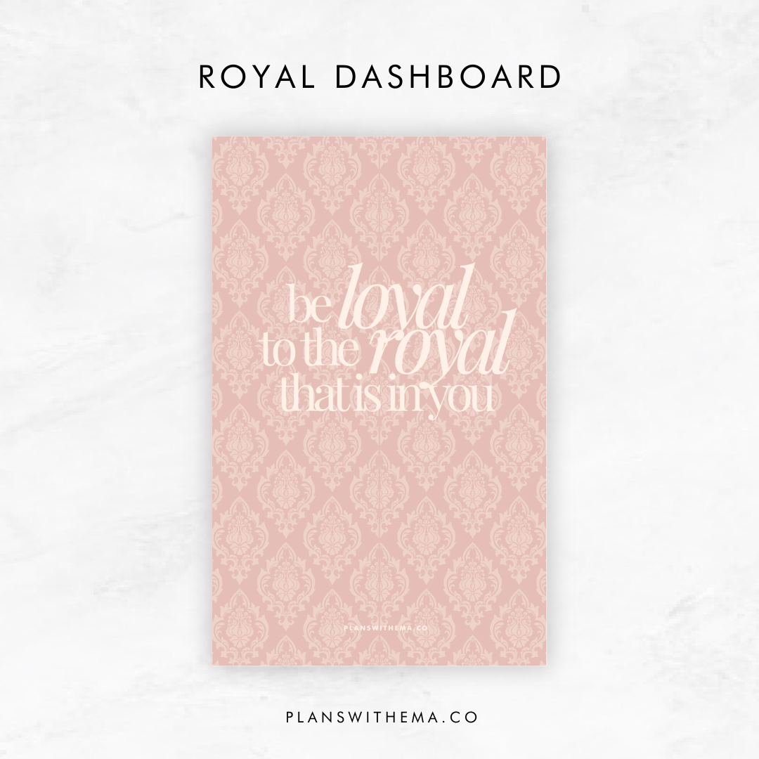 Royal Planner Dashboards