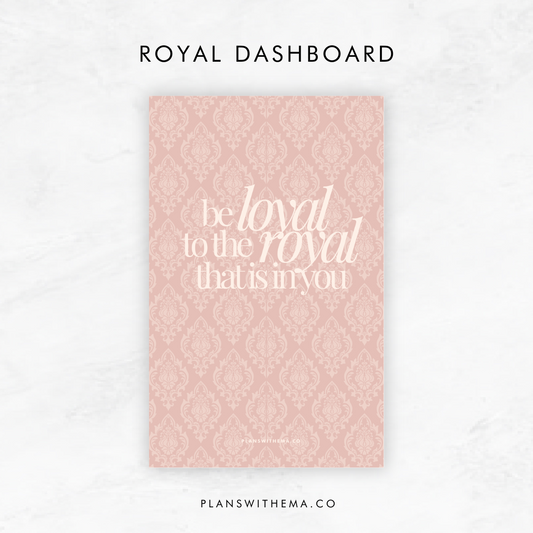 Royal Planner Dashboards