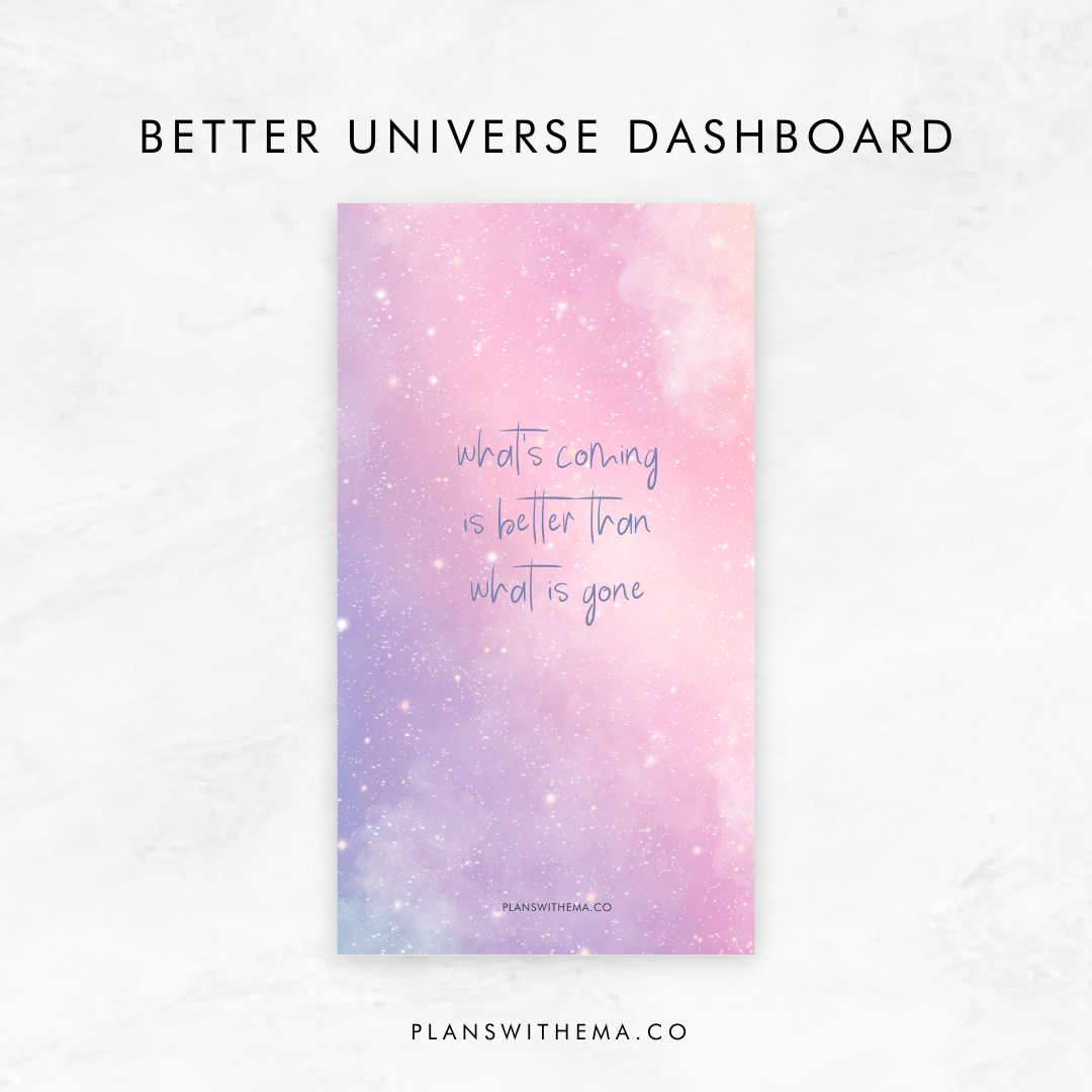 Better Universe Planner Dashboard