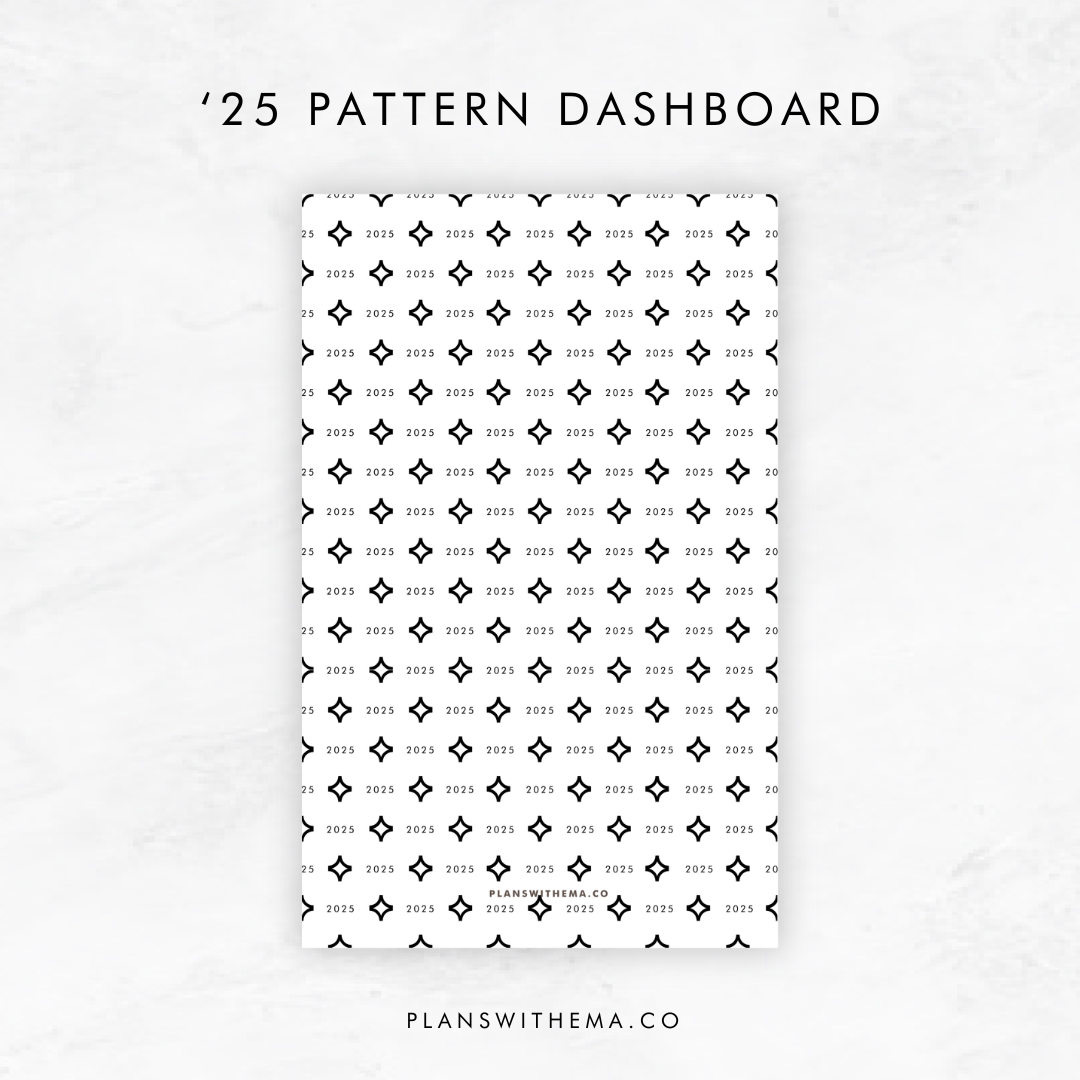 '25 Pattern Planner Dashboards