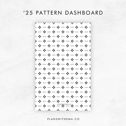 '25 Pattern Planner Dashboards