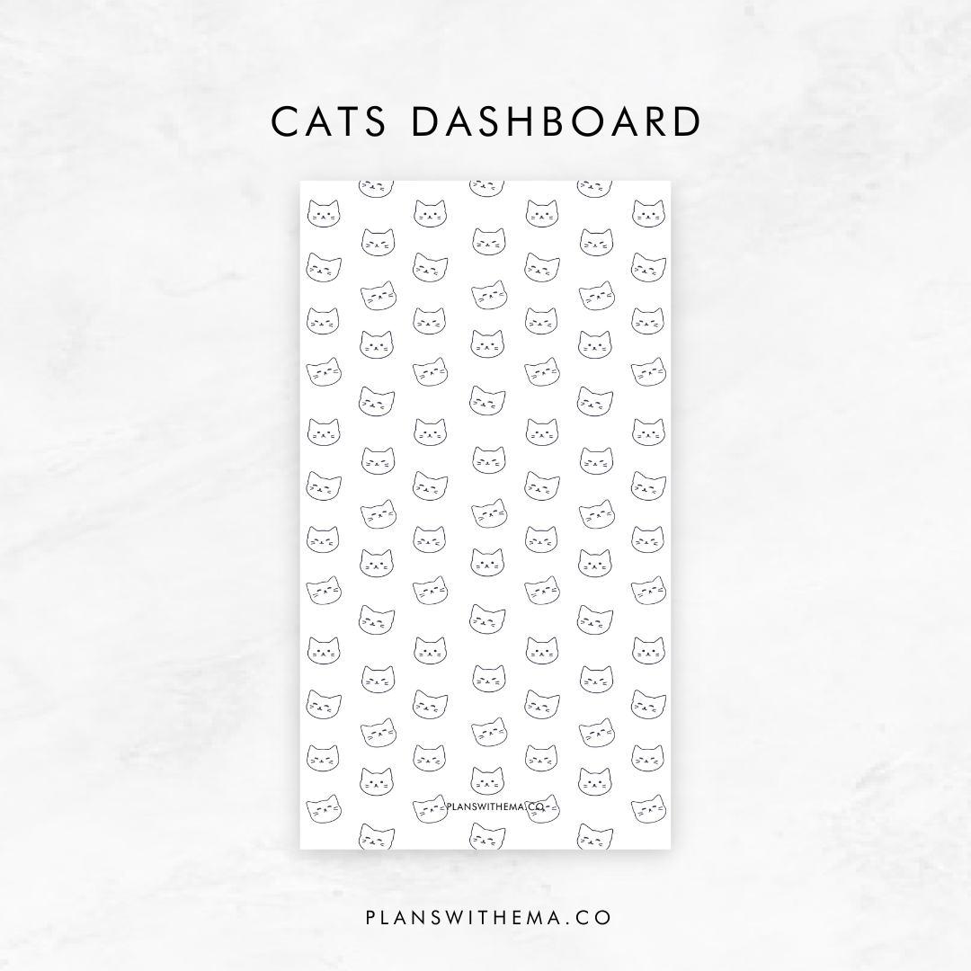 Cats Planner Dashboard