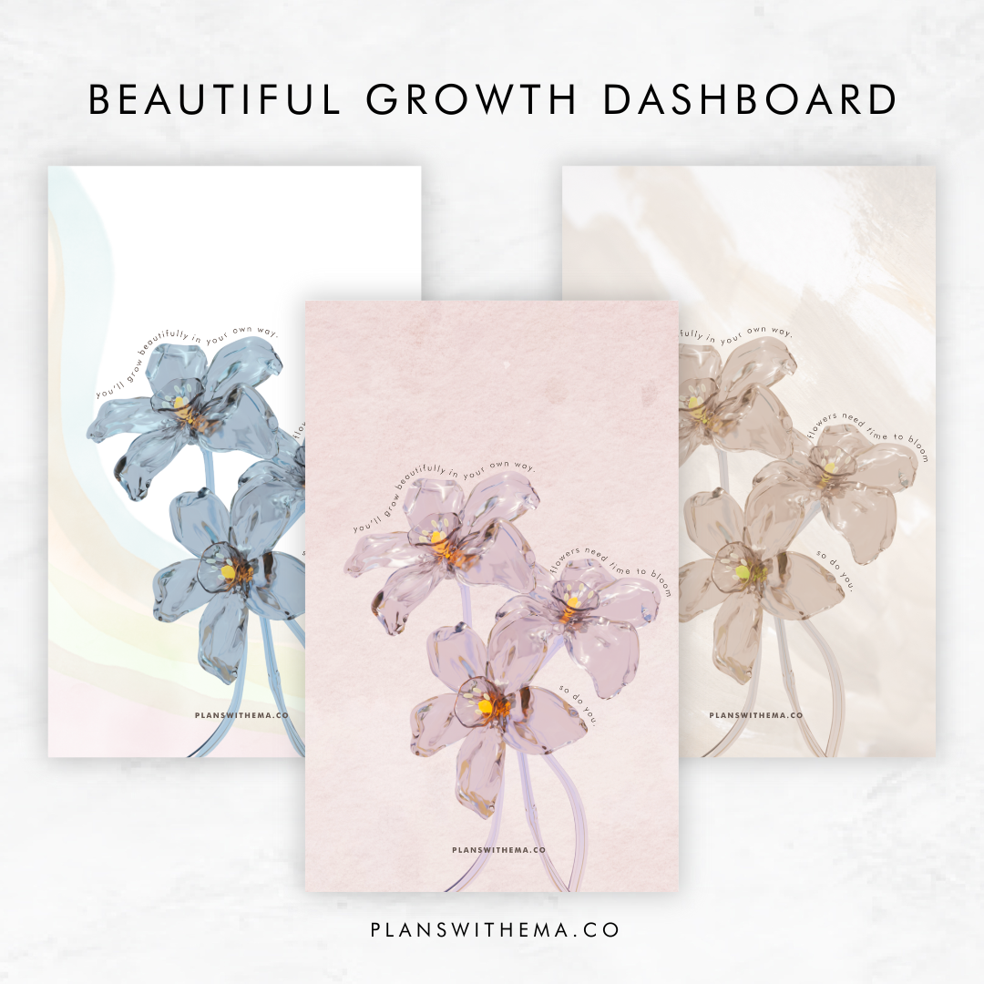 Beautiful Growth Planner Dashboards