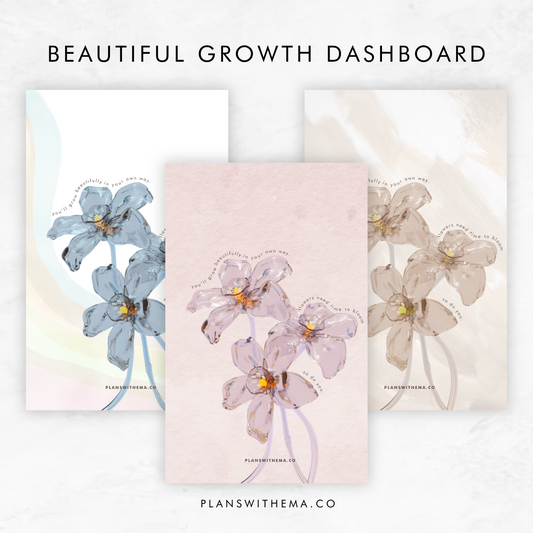 Beautiful Growth Planner Dashboards