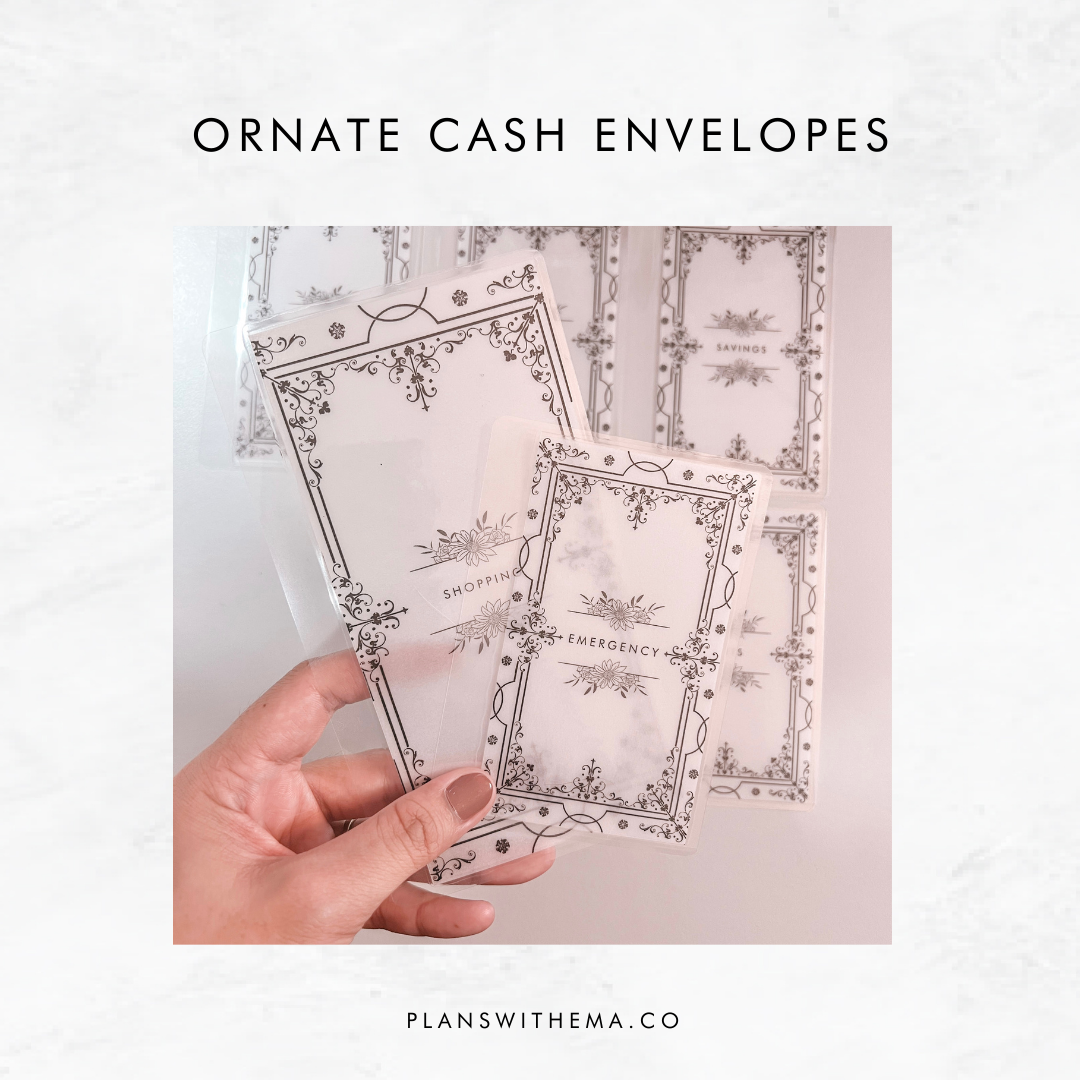 Ornate Cash Envelopes