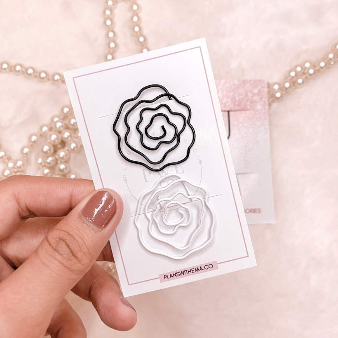 Roses Paper Clips