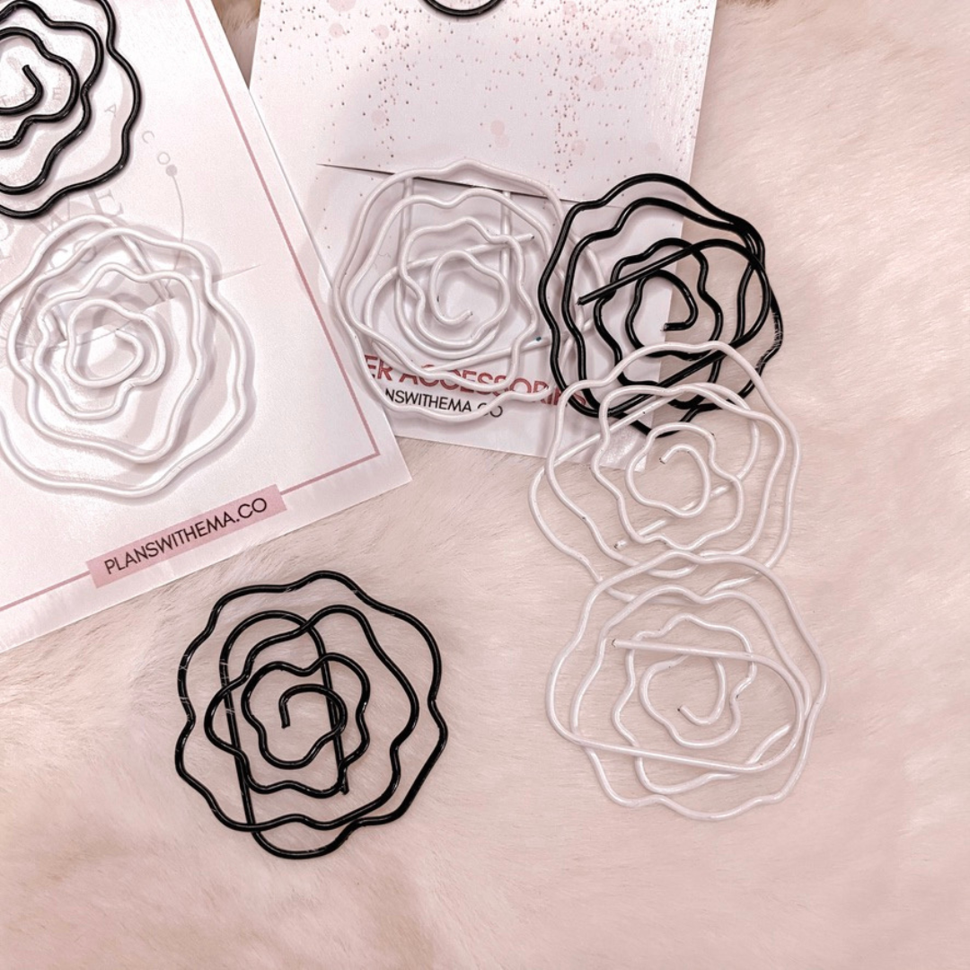 Roses Paper Clips