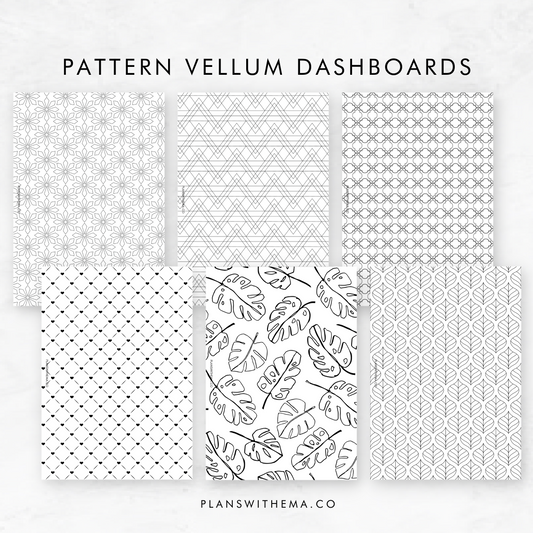 Pattern Vellum Dashboard