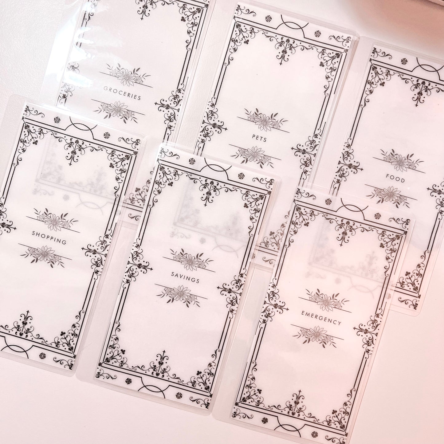 Ornate Cash Envelopes